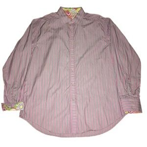 Men's Pink Striped Shirt